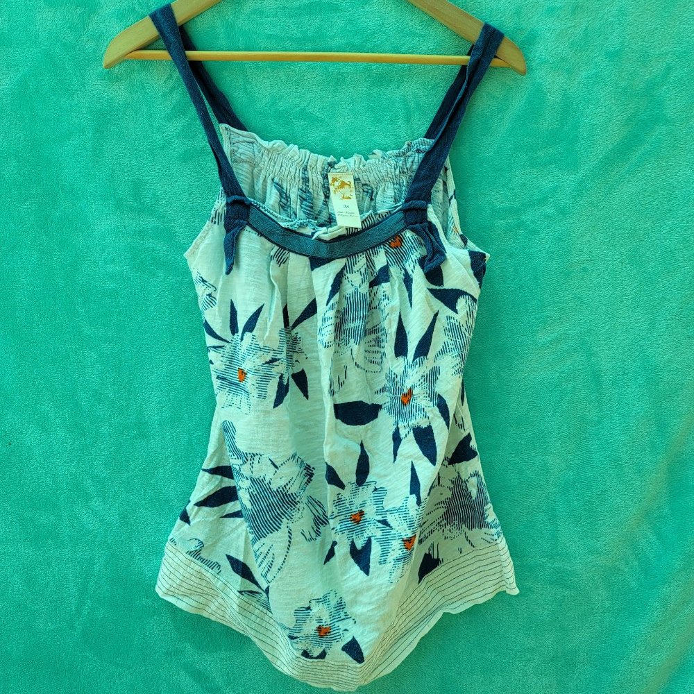 Beautiful Anthropologie floral tank top size medium